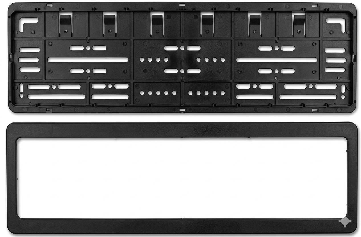 Stylish Number Plate Frame