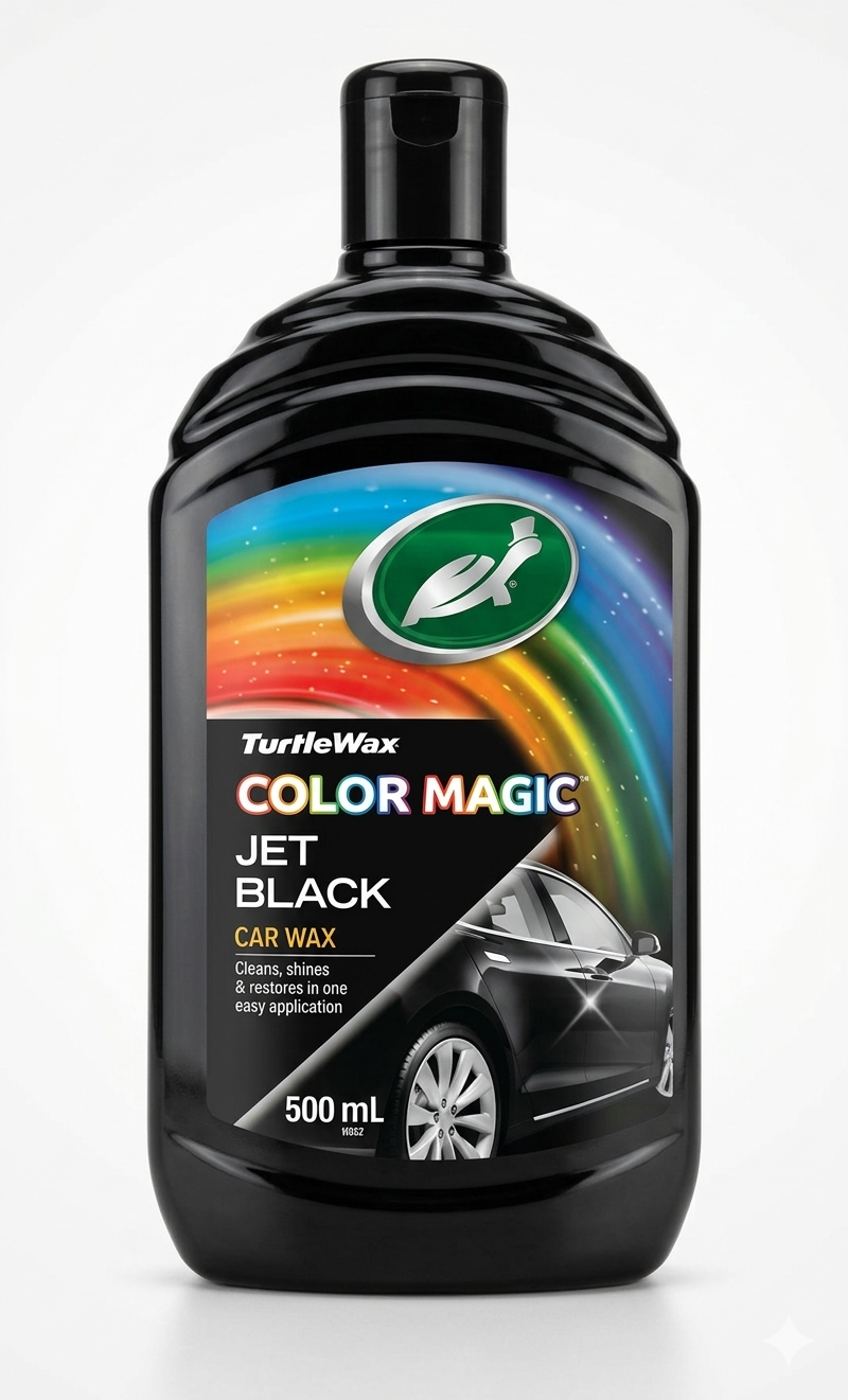 TurtleWax Color Magic Jet Black Wax