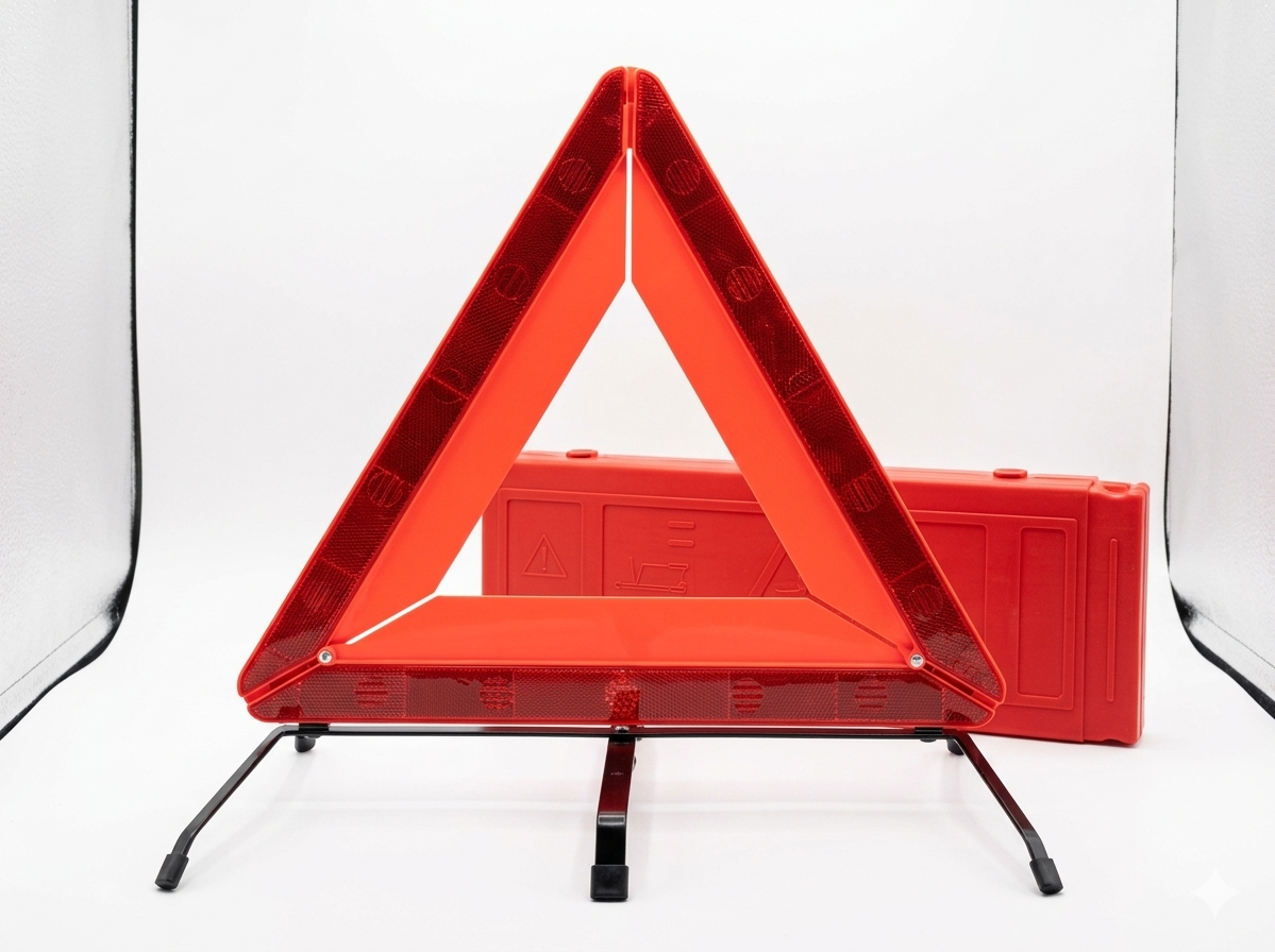 Reflective Emergency Warning Triangle